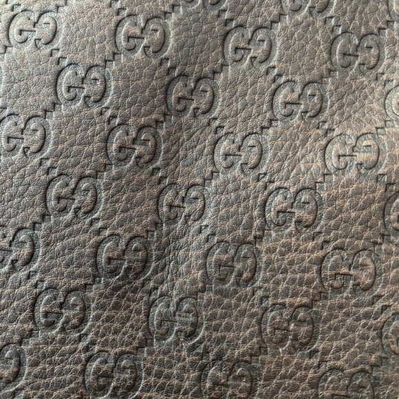Gucci Guccisima Brown Logo Horsebit Bag - Picture 5 of 10